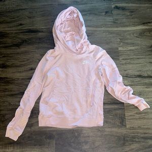 FREE if purchased with another item!! Pink speckled Nike scoop hoodie